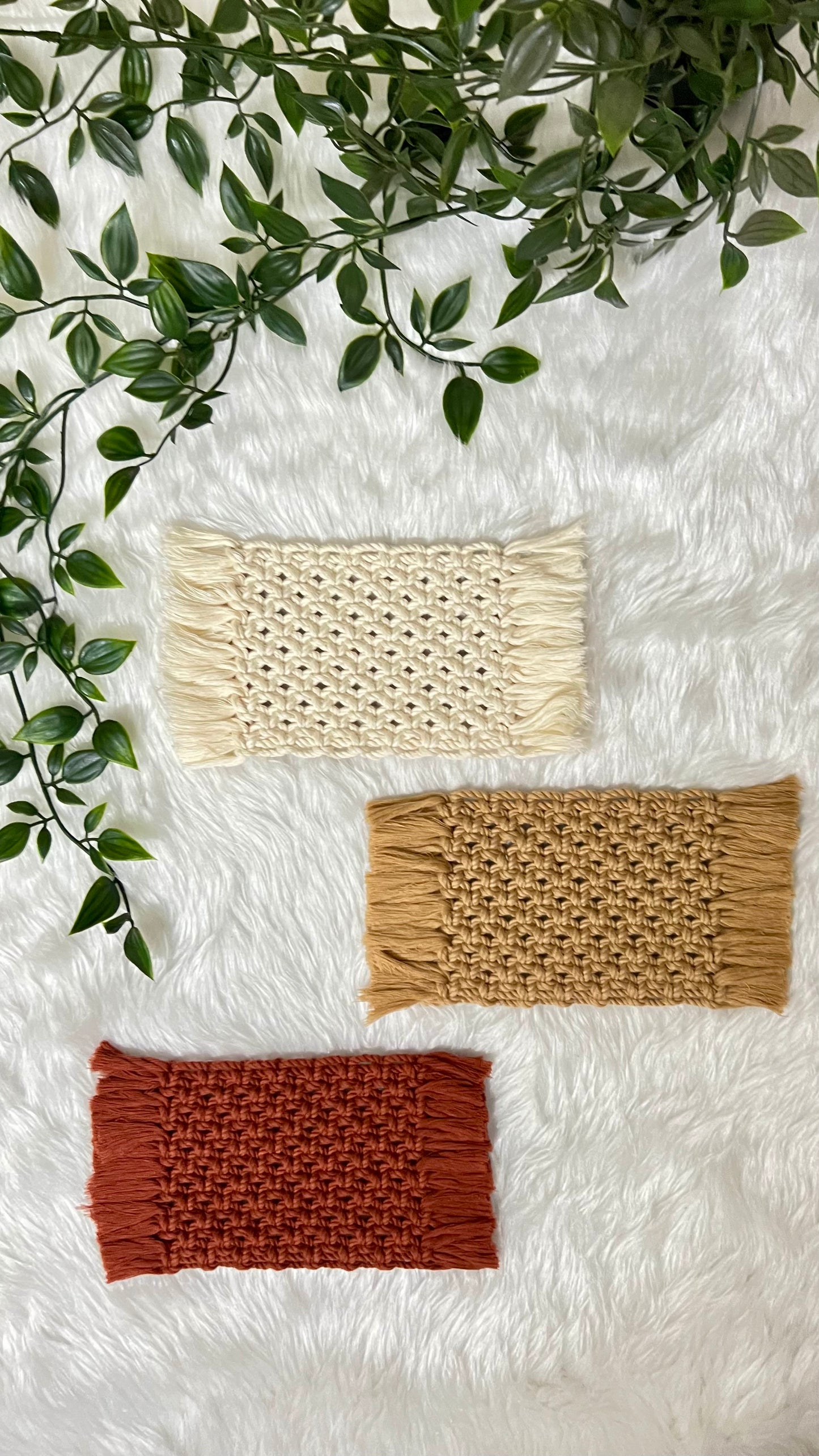 Grid Coasters (Set of 2)